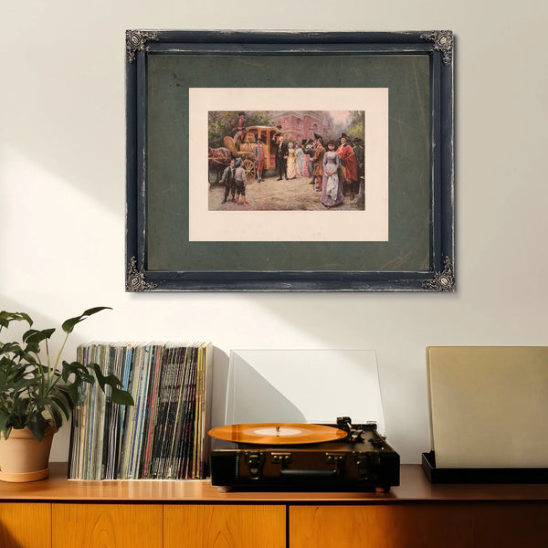 General Washington at Christ Church Easter Morning 1795 199 — Framed Wall Art Room View | Bella Frye