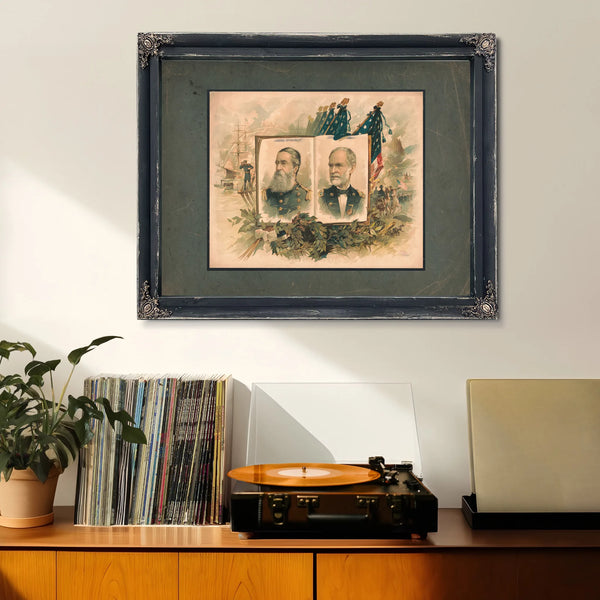 Heroes of the War 1891 — Framed Wall Art Room View | Bella Frye