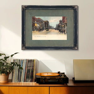 Harlems Gilded Promenade a Vanished Thoroughfare — Framed Wall Art Room View | Bella Frye