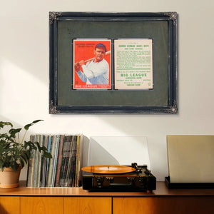 Goudey Babe Ruth 149 5aa73 — Framed Wall Art Room View | Bella Frye