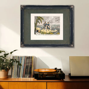 General Taylor at the Battle of Resaca De La Palma Capt May Receiving His or — Framed Wall Art Room View | Bella Frye