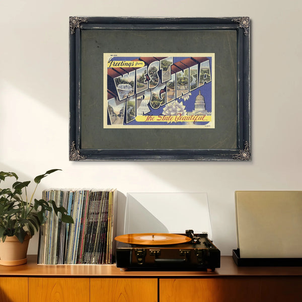 West Virginia — Framed Wall Art Room View | Bella Frye