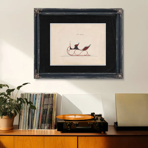 Design for Victoria Sleigh No 3551 — Framed Wall Art Room View | Bella Frye