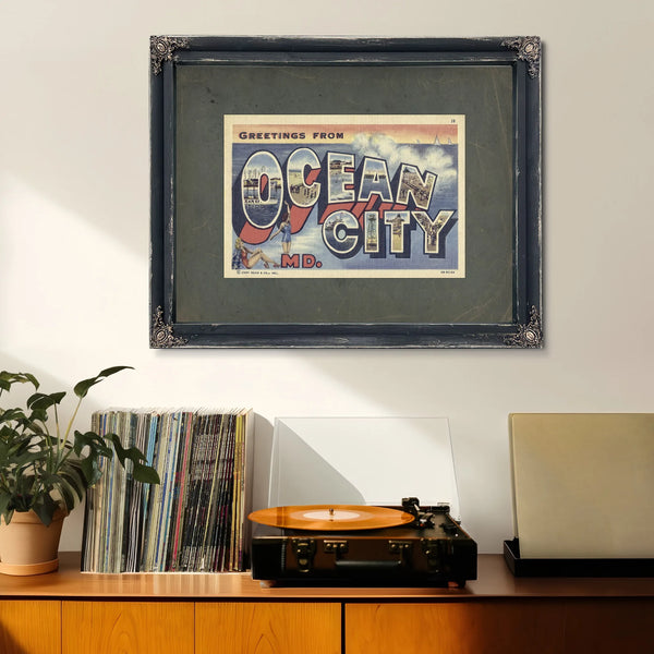 Maryland Ocean City — Framed Wall Art Room View | Bella Frye