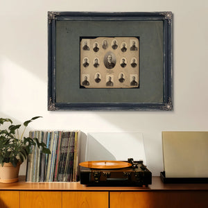 Cleveland Blues Baseball Team 192 — Framed Wall Art Room View | Bella Frye