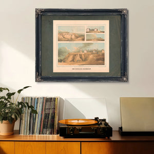 Fort Federal Hill Baltimore Md 1862 — Framed Wall Art Room View | Bella Frye