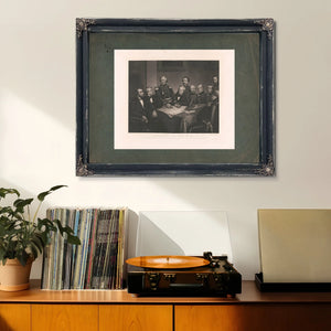 a Council of War in 61 19th Century — Framed Wall Art Room View | Bella Frye