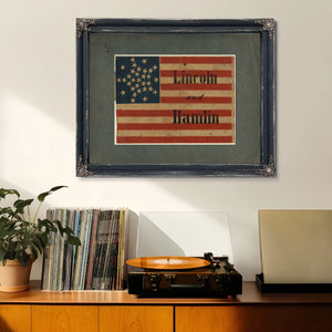 Lincoln and Hamlin 186 1 — Framed Wall Art Room View | Bella Frye