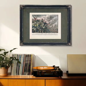Battle of Cerro Cordo April 18th 1847 1847 — Framed Wall Art Room View | Bella Frye