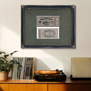 Ticket to the 1926 Army Navy Game 2 6438a1 2_1 — Framed Wall Art Room View | Bella Frye