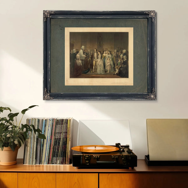 Life of George Washingtonthe Citizen 1854 — Framed Wall Art Room View | Bella Frye
