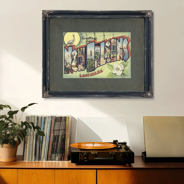 Louisiana New Orleans — Framed Wall Art Room View | Bella Frye
