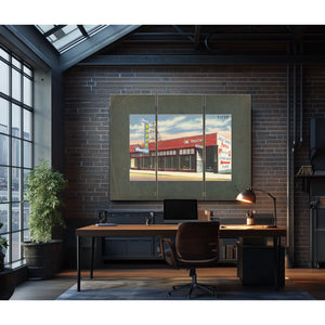 Jack Swank Pontiac — vintage wall art by Bella Frye