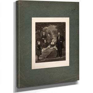 Ulysses S Grant His Family 1868 — Stretched Canvas Print | Bella Frye