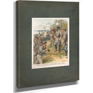Stonewall Jackson Bull Run Aug 17 1861 19 — Stretched Canvas Print | Bella Frye