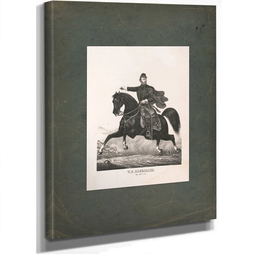 William Starke Rosecrans 19th Century — Stretched Canvas Print | Bella Frye