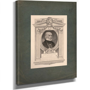 Alexander Anderson the First Engraver on Wood in America 19th Century — Stretched Canvas Print | Bella Frye