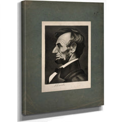 Abraham Lincoln 19th Century 2 — Stretched Canvas Print | Bella Frye
