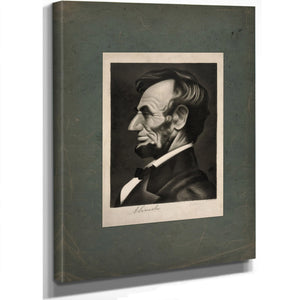 Abraham Lincoln 19th Century 2 — Stretched Canvas Print | Bella Frye
