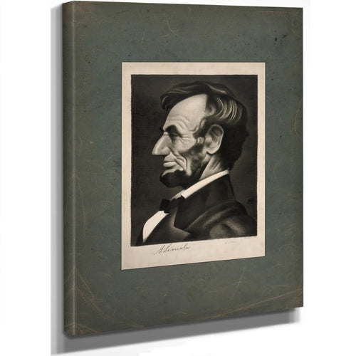 Abraham Lincoln 19th Century 2 — Stretched Canvas Print | Bella Frye