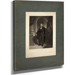 James Knox Polk President of the United States 1845 — Stretched Canvas Print | Bella Frye