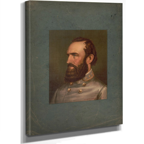 Stonewall Jackson 1877 — Stretched Canvas Print | Bella Frye