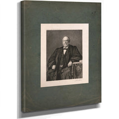 Alford Q Collins 1897 — Stretched Canvas Print | Bella Frye
