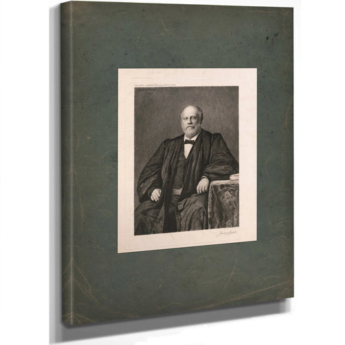 Alford Q Collins 1897 — Stretched Canvas Print | Bella Frye