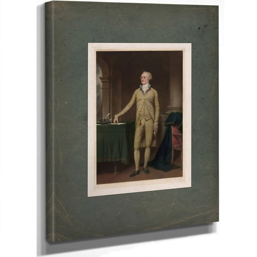 Alexander Hamilton 1932 — Stretched Canvas Print | Bella Frye