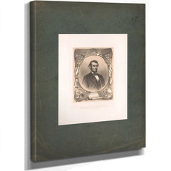 Abraham Lincoln 1865 — Stretched Canvas Print | Bella Frye