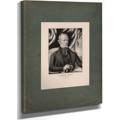 Henry Clay of Kentucky 1848 — Stretched Canvas Print | Bella Frye