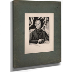 Henry Clay of Kentucky 1848 — Stretched Canvas Print | Bella Frye