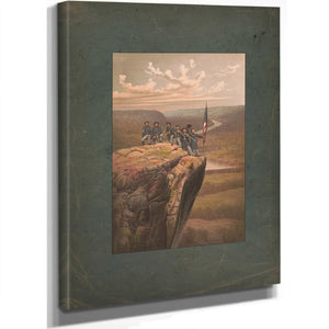 Union Soldiers at Point Lookout Tennessee 1863 188 1 — Stretched Canvas Print | Bella Frye