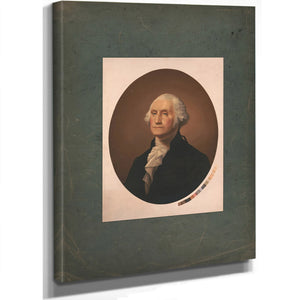George Washington 1863 187 — Stretched Canvas Print | Bella Frye
