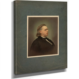 Henry Ward Beecher 1871 — Stretched Canvas Print | Bella Frye