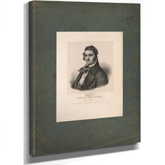Lewis F Linn Senator From Missouri 1837 — Stretched Canvas Print | Bella Frye