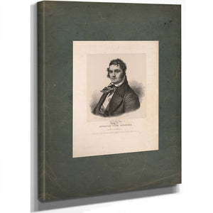 Lewis F Linn Senator From Missouri 1837 — Stretched Canvas Print | Bella Frye