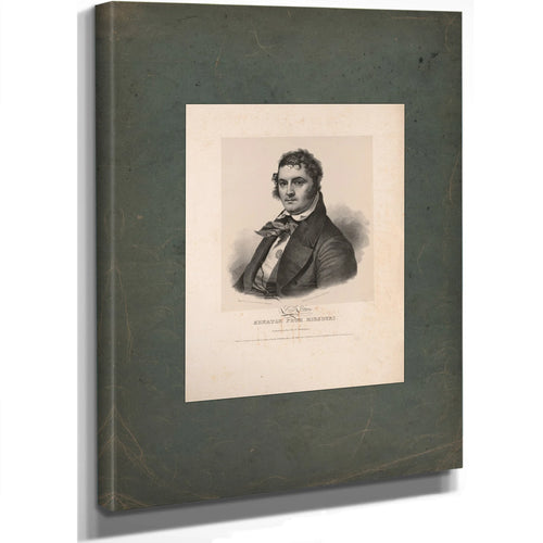 Lewis F Linn Senator From Missouri 1837 — Stretched Canvas Print | Bella Frye
