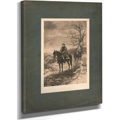 In the Dark Days Ulysses S Grant 1885 — Stretched Canvas Print | Bella Frye