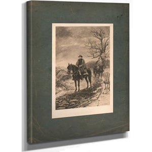 In the Dark Days Ulysses S Grant 1885 — Stretched Canvas Print | Bella Frye