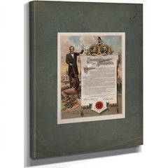 Emancipation Proclamation 189 — Stretched Canvas Print | Bella Frye