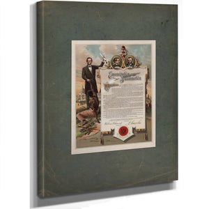 Emancipation Proclamation 189 — Stretched Canvas Print | Bella Frye