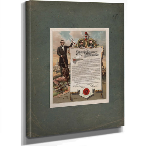 Emancipation Proclamation 189 — Stretched Canvas Print | Bella Frye