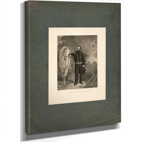 Lieut Gen Ulysses S Grant 19th Century — Stretched Canvas Print | Bella Frye