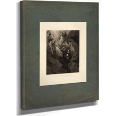 Abraham Lincoln the Martyr Victorious 1866 — Stretched Canvas Print | Bella Frye
