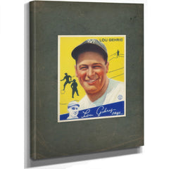 Lougehrig1934 — Stretched Canvas Print | Bella Frye