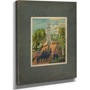 In Memory of Our Fallen Heroes 1884 — Stretched Canvas Print | Bella Frye