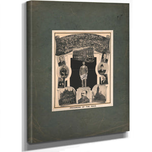 Progress of the Race Tuskegee University Tuskegee Ala 193 — Stretched Canvas Print | Bella Frye