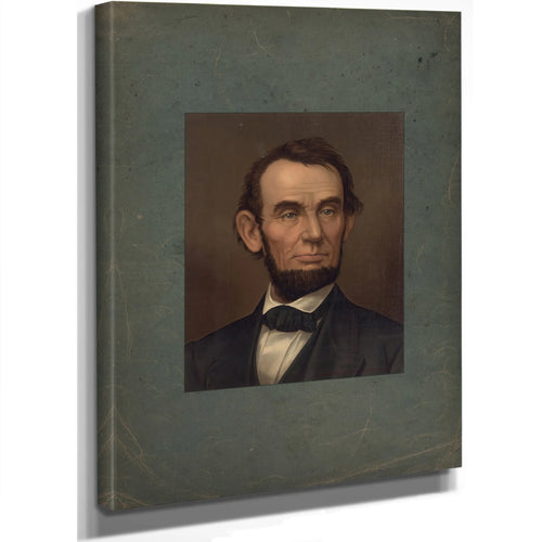 Abraham Lincoln 1877 1 — Stretched Canvas Print | Bella Frye