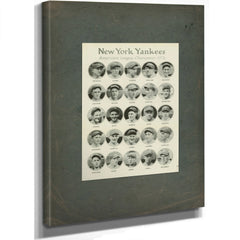 St Louis Cardinals World Series Scrapbook 1926 Dpla F522 — Stretched Canvas Print | Bella Frye